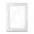 CanDo 118 cm x 148 cm-es műanyag ablak 3 rétegű üvegezéssel bukó-nyíló 7 kamrás  jobbos fehér