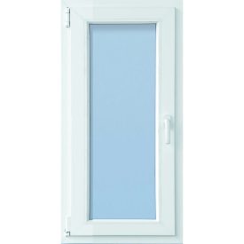   CanDo 58 cm x 118 cm-es műanyag ablak 3 rétegű üvegezéssel bukó-nyíló 7 kamrás  balos fehér