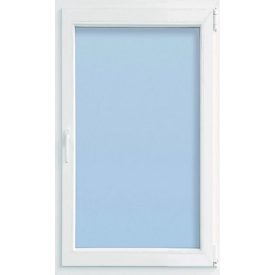   CanDo 88 cm x 148 cm-es műanyag ablak 3 rétegű üvegezéssel bukó-nyíló 7 kamrás  jobbos fehér