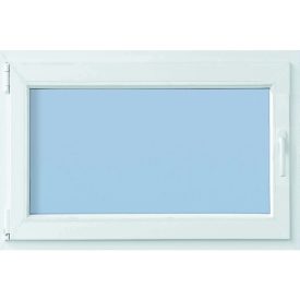   CanDo 88 cm x 58 cm-es műanyag ablak 3 rétegű üvegezéssel bukó-nyíló 7 kamrás  balos fehér