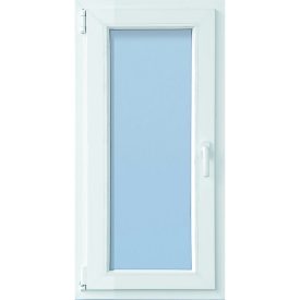   CanDo 58 cm x 118 cm-es műanyag ablak bukó-nyíló 6-kamrás  balos fehér 