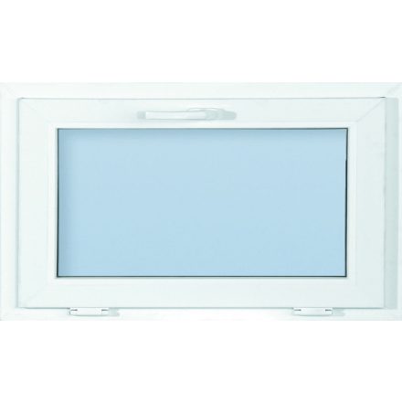 CanDo 98*48 cm-es fehér műanyag bukó felülvilágító ablak 6-kamrás  