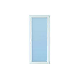   CanDo PVC erkélyajtó 88*208 cm, 3 rétegű üvegezéssel bukó-nyíló 7 kamrás jobbos fehér 