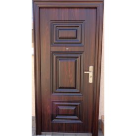 Acél biztonsági bejárati ajtó 96*205 jobbos DA220PBJ