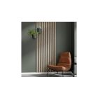 Decowall akusztik falpanel, világos tölgy-fekete 260 x 30 x 1,7 cm PEFC (2db)