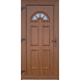   CanDo Ibiza Aranytölgy műanyag bejárati ajtó 98*208-as bal