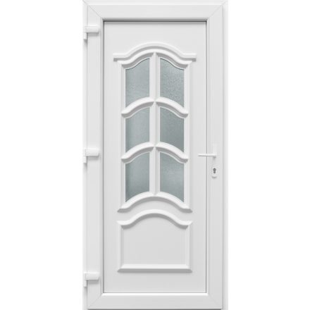 CanDo Korzika üveges műanyag bejárati ajtó 95*205-as balos