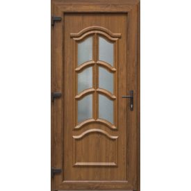   CanDo Korzika Aranytölgy műanyag bejárati ajtó 98*208-as balos