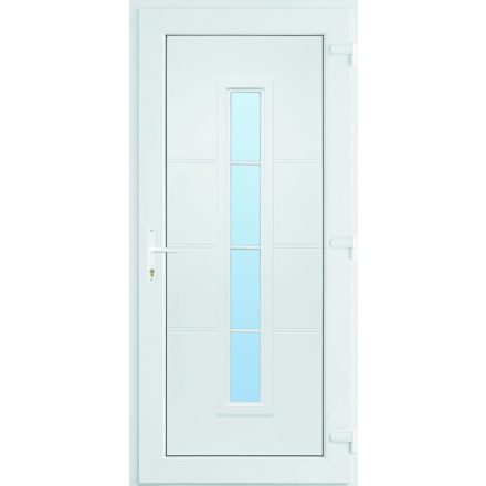 CanDoTenerife üveges műanyag bejárati ajtó 88*198-as Jobbos