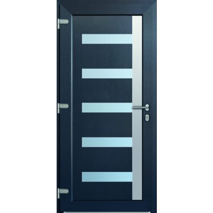 CANDO TEXAS műanyag bejárati ajtó antracit/antracit 98X208-as