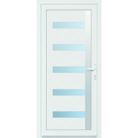 CANDO TEXAS műanyag bejárati ajtó fehér 88X208-as jobb