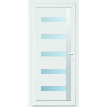 CANDO TEXAS műanyag bejárati ajtó fehér 88X208-as jobb