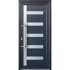   CANDO TEXAS PRÉMIUM műanyag bejárati ajtó antracit/fehér 98X208-as 