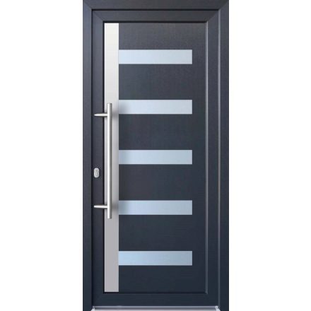 CANDO TEXAS PRÉMIUM műanyag bejárati ajtó antracit/antracit 98X208-as 